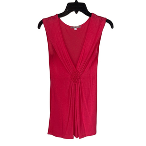 Julie's Closet coral v neck tank top y2k